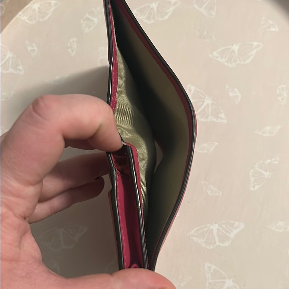 Jimmy Choo Pink Leather Wallet - Picture 8 of 11